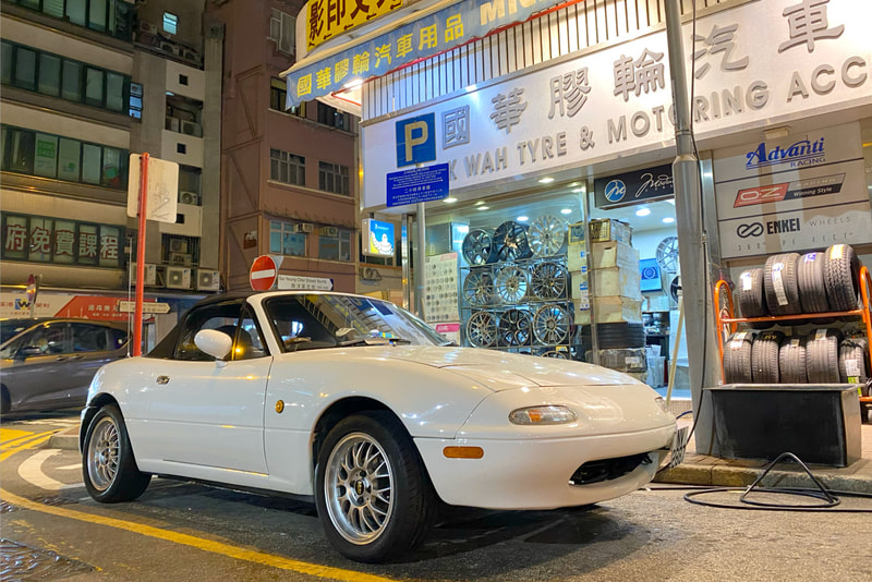 Mazda MX-5 MX5 and BBS RGF RG-F Wheels and tyre shop 