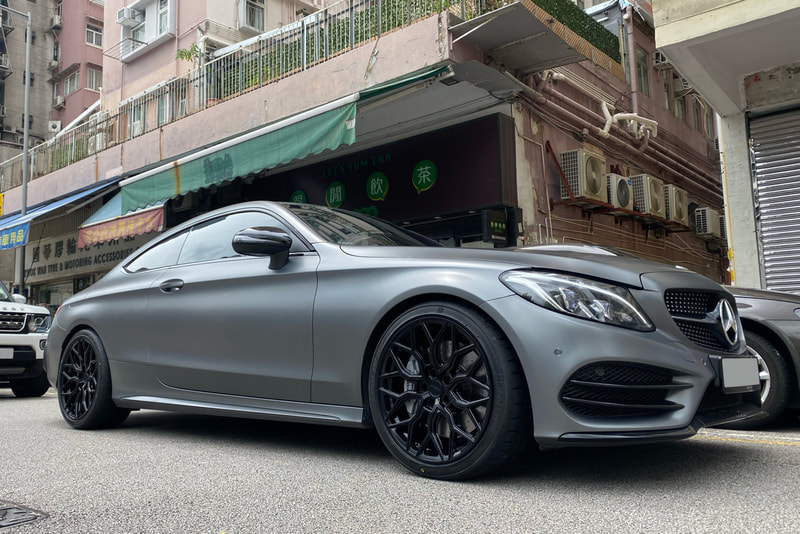 Vossen HF2 Wheels and tyre shop hk and Mercedes Benz and AMG