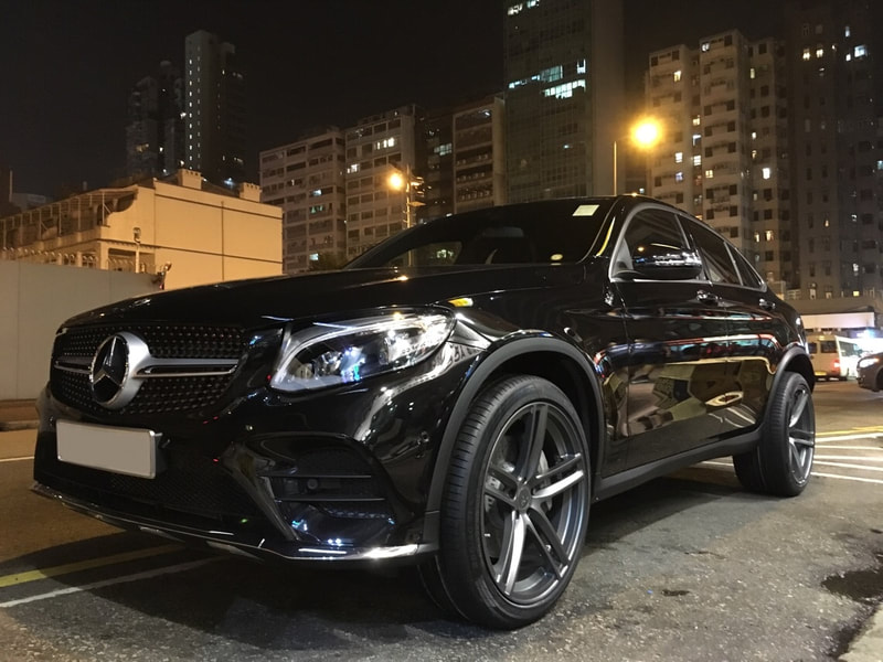 Mercedes Benz GLC and Modulare Wheels B34 and 呔鈴