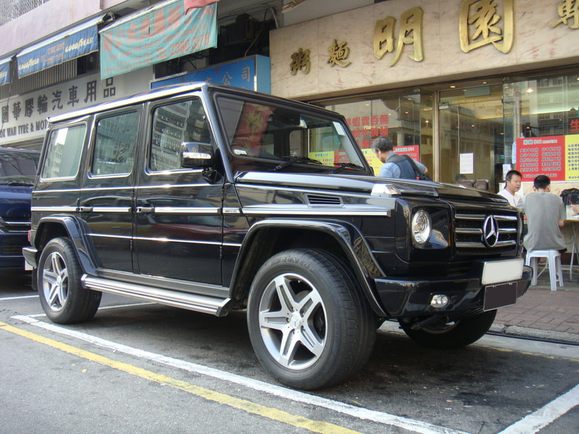 Mercedes Benz W463 and AMG Wheels