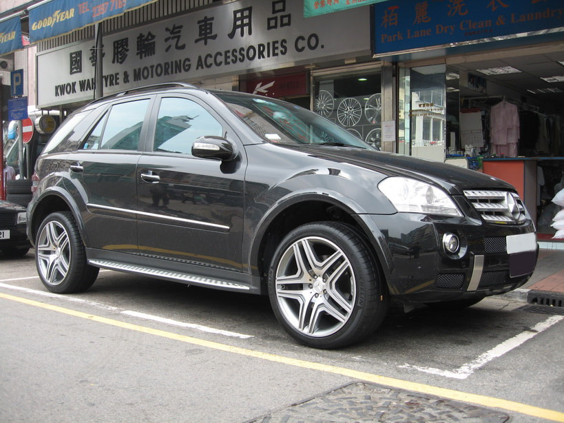 Mercedes Benz W164 ML and AMG Wheels and 呔鈴 