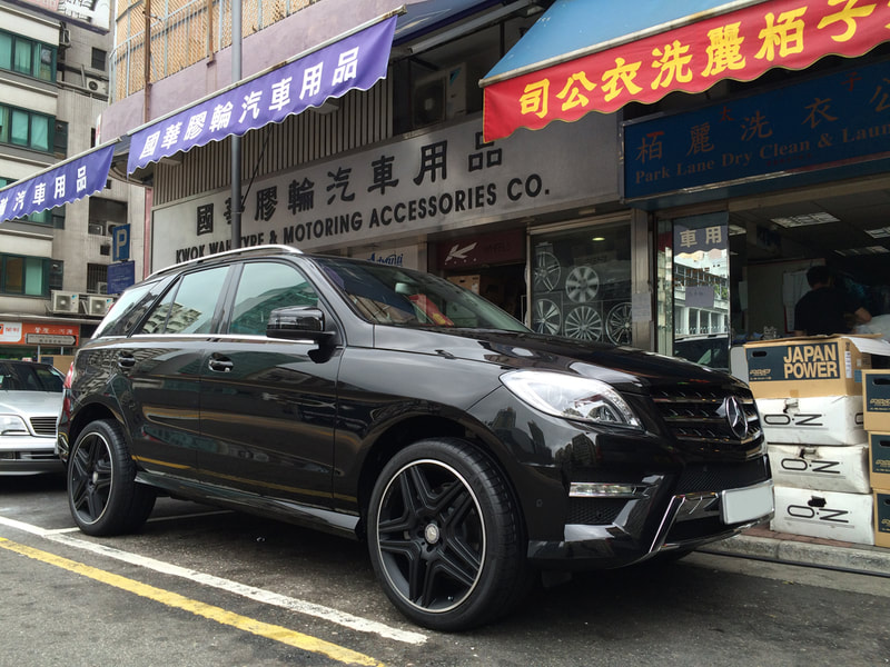 Mercedes Benz W164 ML and AMG Wheels and 呔鈴 