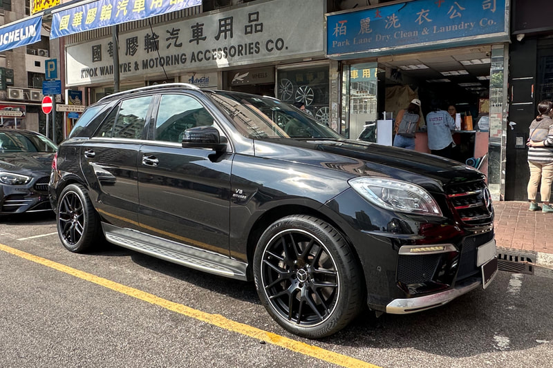 Mercedes Benz W166 ML and amg ML63 and wheels hk and AMG Cross Spoke Wheels and A16640128007X71 and tyre shop and 呔鈴