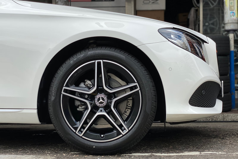 Mercedes Benz W213 E200 E Class and AMG Wheels 5 Twin Spoke and wheels hk and 呔鈴