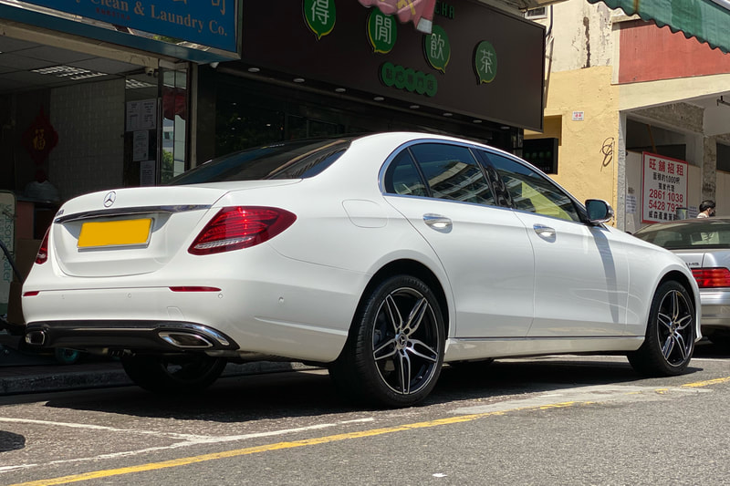 Mercedes Benz W213 E200 and AMG Wheels and Wheels Hk and 呔鈴
