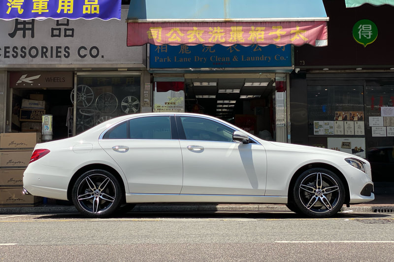 Mercedes Benz W213 E200 and AMG Wheels and Wheels Hk and 呔鈴