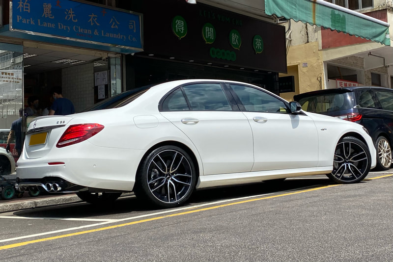 Mercedes Benz W213 E53 AMG and wheels hk and AMG 5 twin spoke wheels and tyre shop hk and michelin ps4s tyres