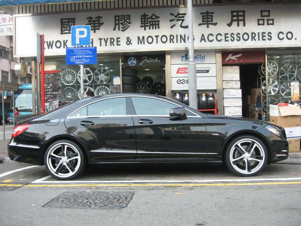 mercedes benz c218 cls and carlsson wheels and wheels hk and tyre shop hk
