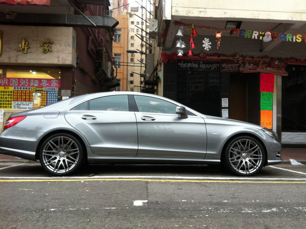 mercedes benz c218 cls and brabus wheels and wheels hk and tyre shop hk