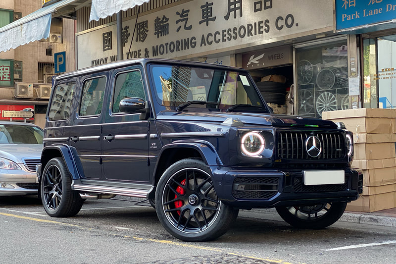Mercedes Benz W463 A G63 and AMG Cross Spoke Wheels and wheels hk and 呔鈴 and continental sport contact 5 tyres and A46340120009Y15