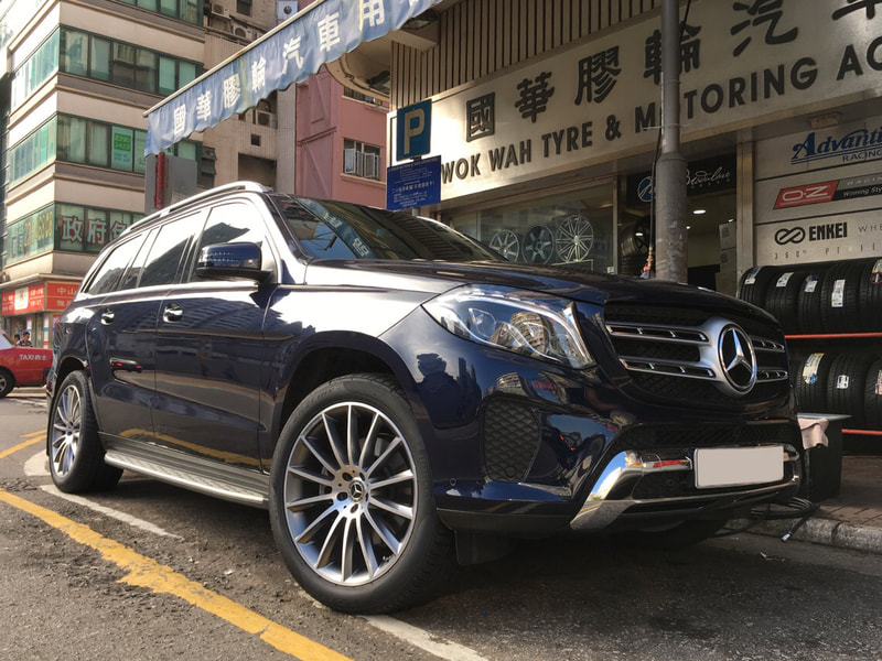 Mercedes Benz X166 GLS and AMG Wheels and 呔鈴 and wheels hk 
