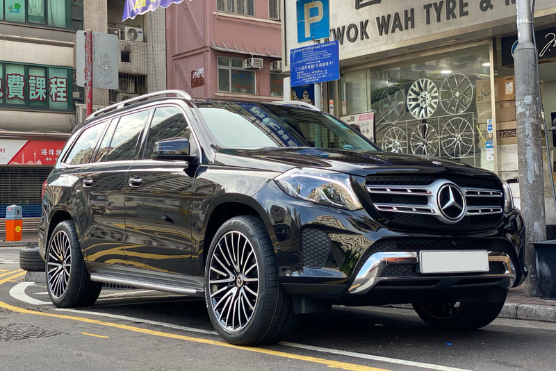 Mercedes Benz X166 GLS and AMG Multispoke Wheels and wheels hk and tyre shop and 呔鈴