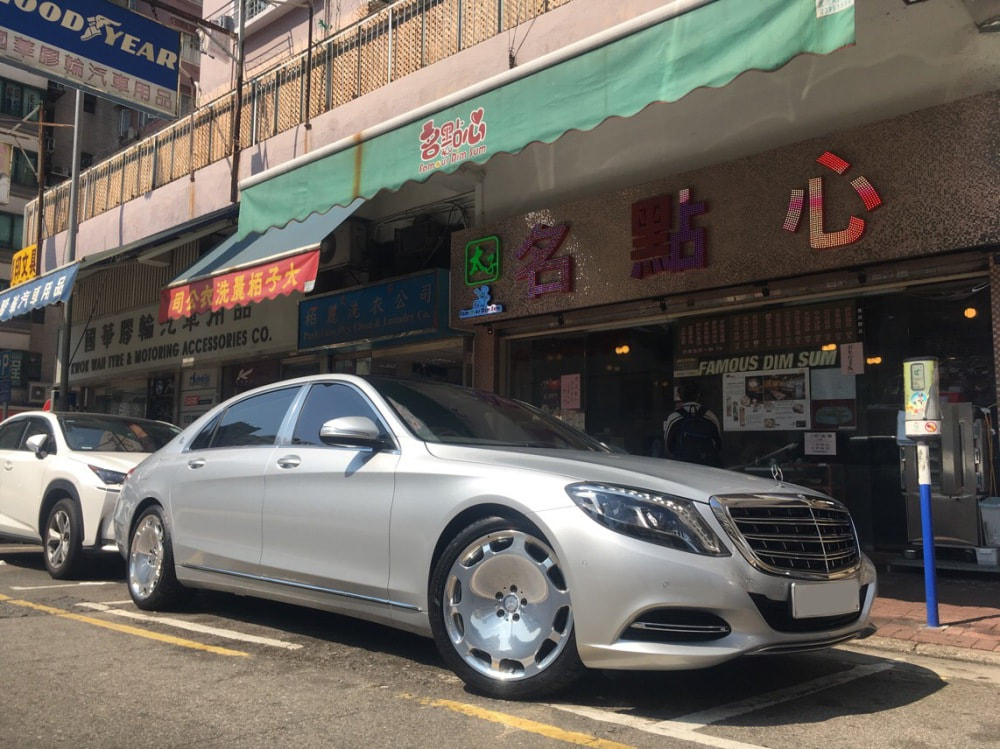 mercedes benz s class x222 maybach and AMG wheels and wheels hk and tyre shop hk