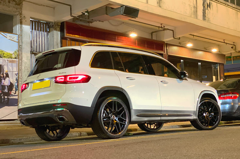 mercedes benz x247 and H247 gla and glb and AMG Cross Spoke Wheels and tyre shop hk and Michelin PS4S and glb 呔鈴