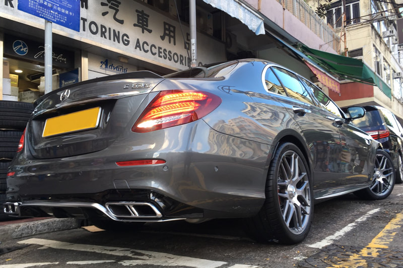 Mercedes Benz W213 E63S and AMG Cross Spoke Forged Wheels and wheels hk and 呔鈴