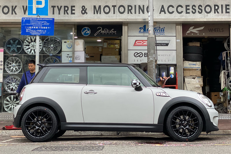 Mini Cooper and JCW  Wheels R112 and wheels hk and michelin ps4 tyres and 呔鈴