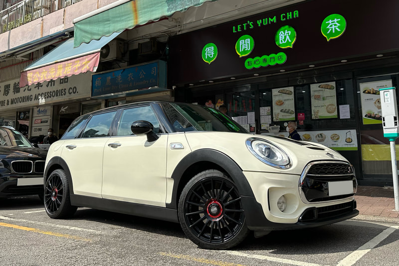 Mini F54 Clubman and OZ Racing Superturismo Evolutione Wheels and wheels hk and tyre shop and 呔鈴