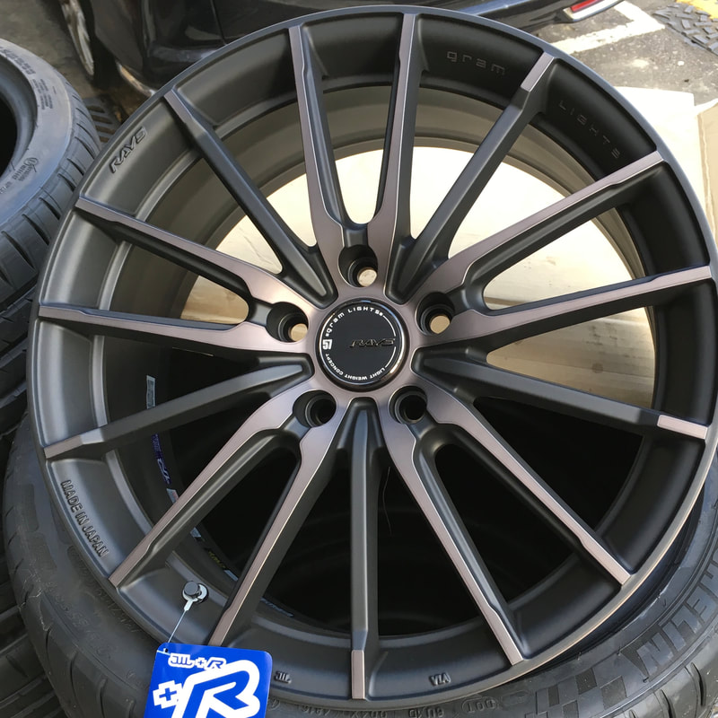 NIssan C26 Serena and RAYS 57XMA wheels and wheels hk and michelin ps4 tyres and 呔鈴