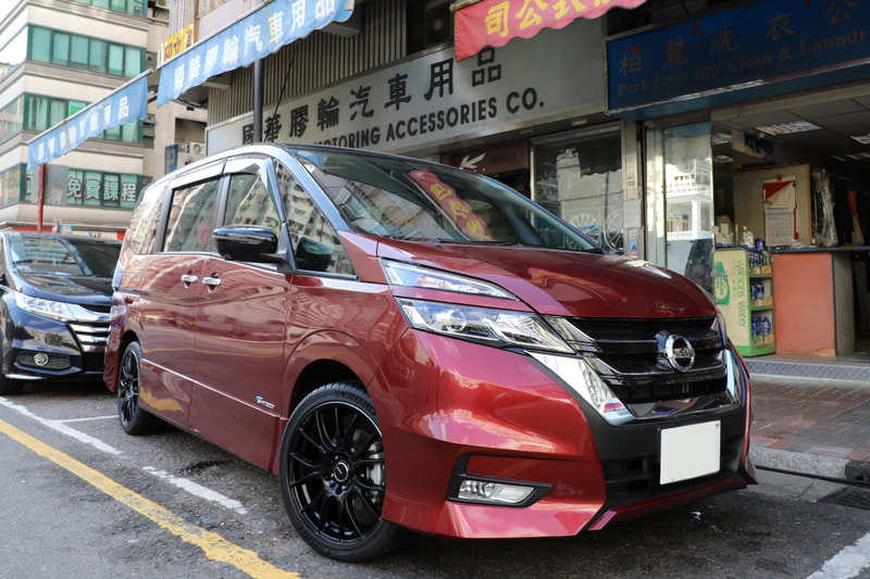 Nissan C27 Serena and RAYS 2x7plus and 呔鈴