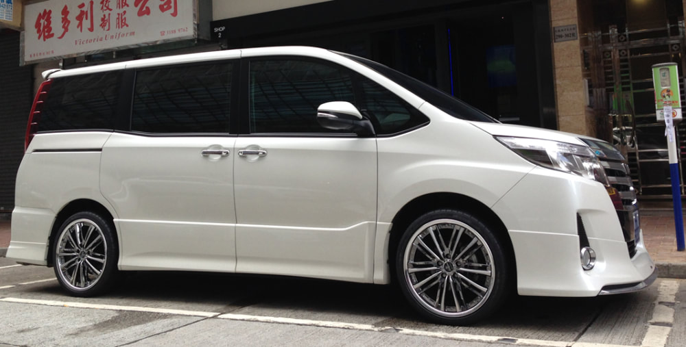 Toyota Noah and Kranze Acuerdo Wheels and wheels and 呔鈴