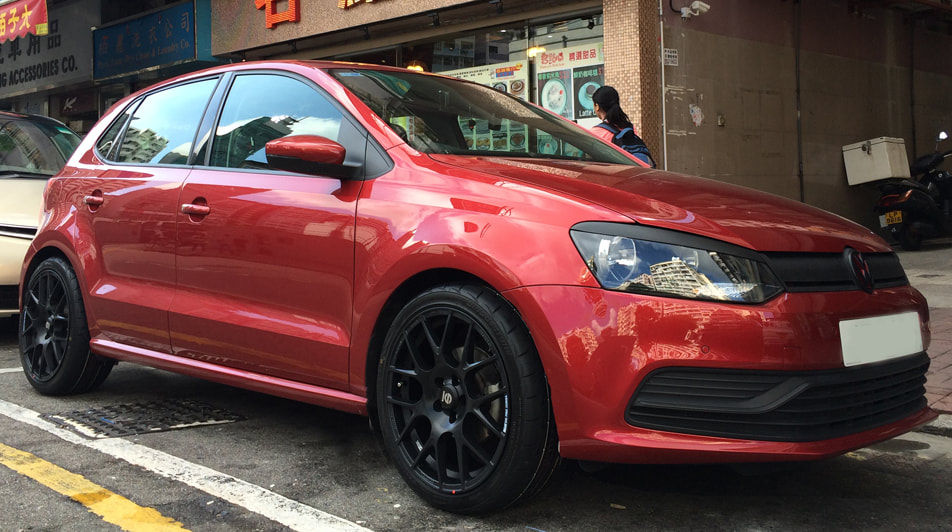 Volkswagen Polo and Sparco Wheels pro corsa
