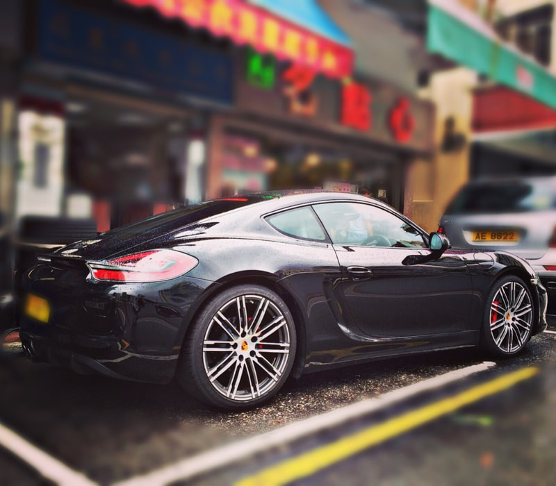 Porsche 981 Cayman and Porsche Turbo Wheels and wheels hk and 呔鈴