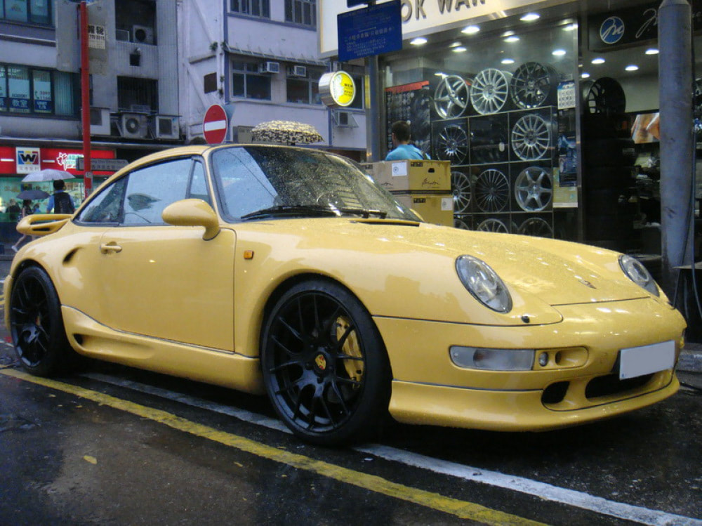 Porsche 911 993 and Breyton Wheels GTS-PF and wheels hk and 呔鈴