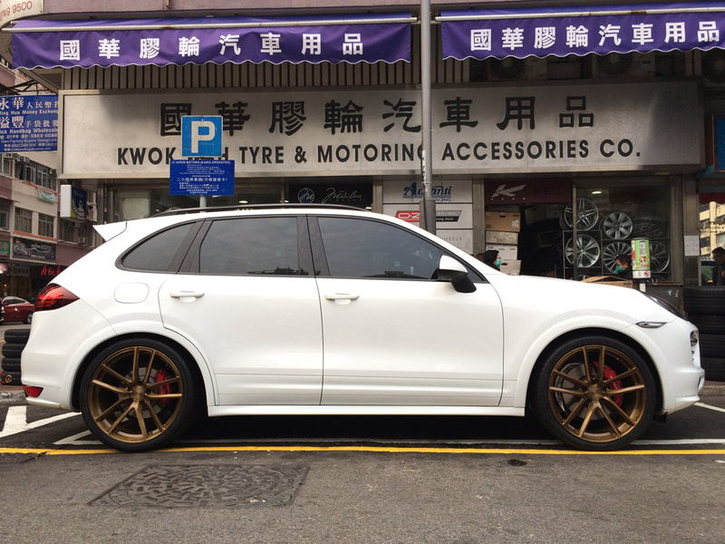Porsche Cayenne GTS and  Modulare Wheels B30 and wheels hk and 呔鈴