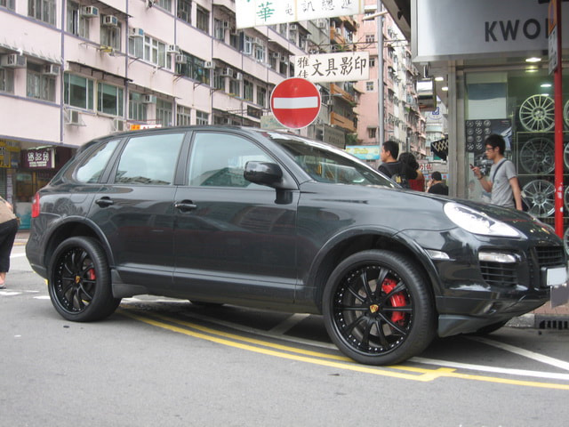 Porsche Cayenne and Modulare Wheels M3 Wheels and wheels hk and 呔鈴