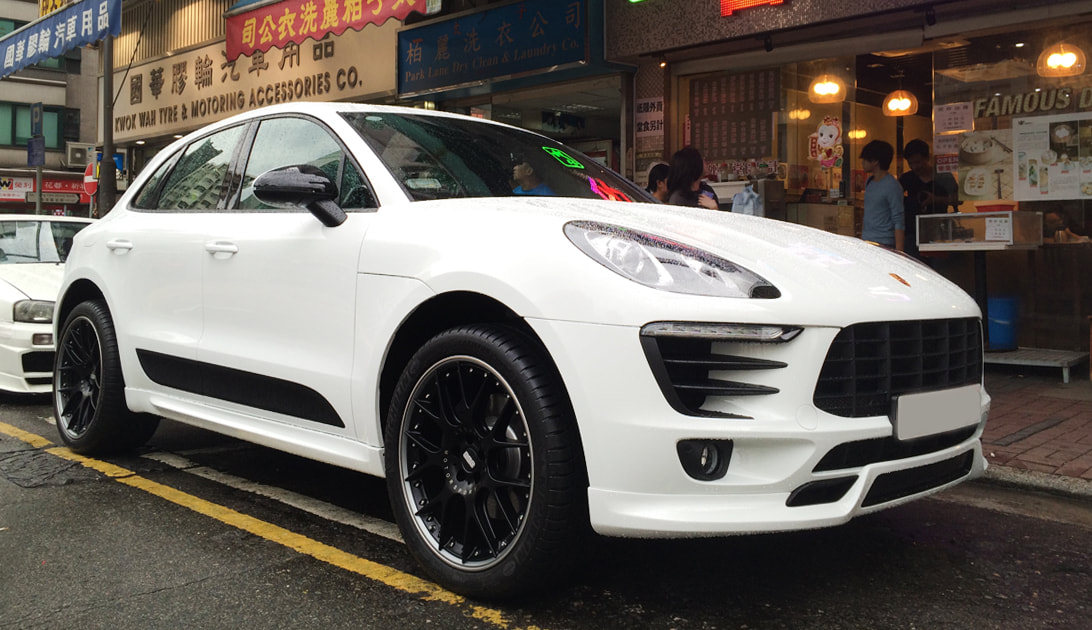 Porsche Macan and BBS CHR II wheels and wheels hk and 呔鈴