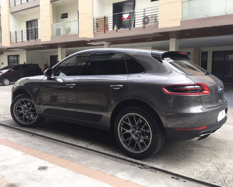 Porsche Macan and BBS CHR wheels and wheels hk and 呔鈴