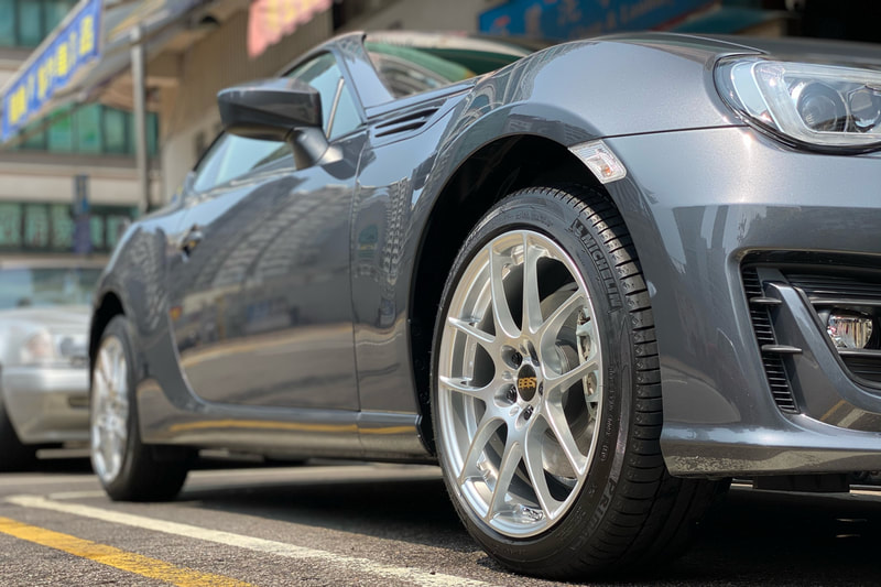 Subaru BRZ and BBS RF Wheels and tyre shop hk and forged wheels and 呔鈴