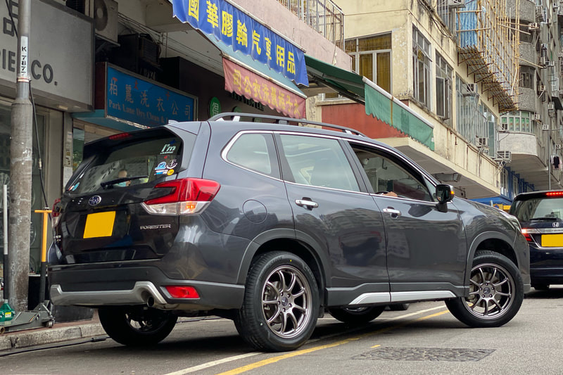Subaru Forester and Enkei PF09 Wheels and tyre shop and bridgestone Alenza 001 tyre and 呔鈴