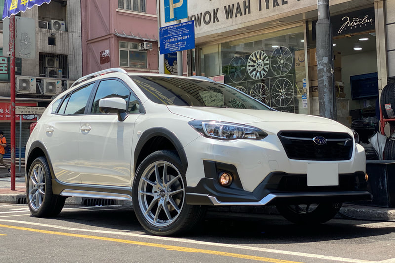 Subaru XV and GT Edition and OZ Racing Leggera HLT Wheels and wheels hk and tyre shop hk and 呔鈴 and bridgestone potenza s007a tyres