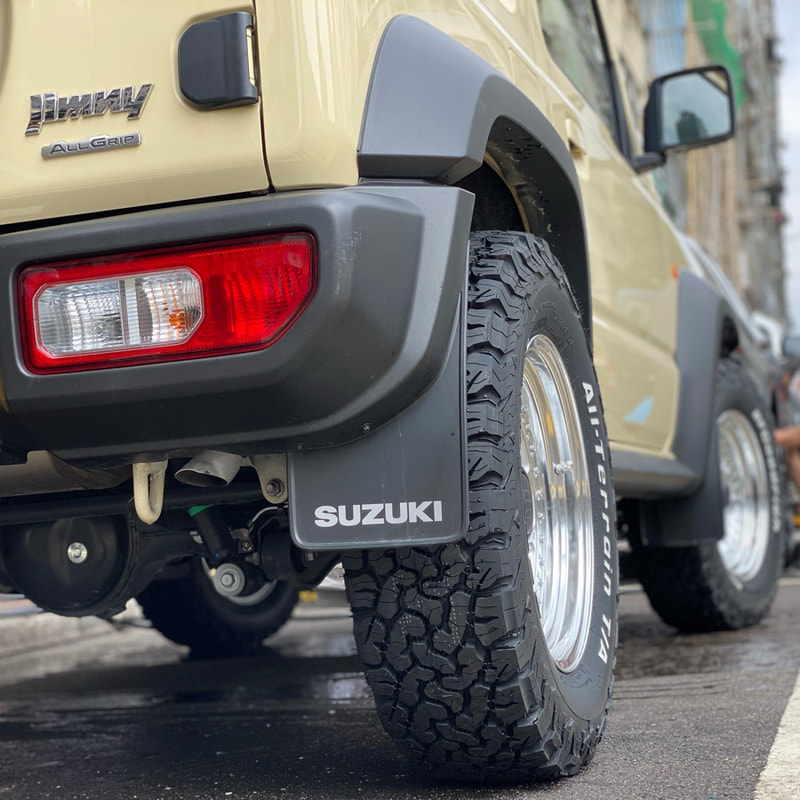 Suzuki Jimny JB74 and Work Crag Galvatre wheels and wheels hk and tyre shop and bf goodrich tyres and 呔鈴