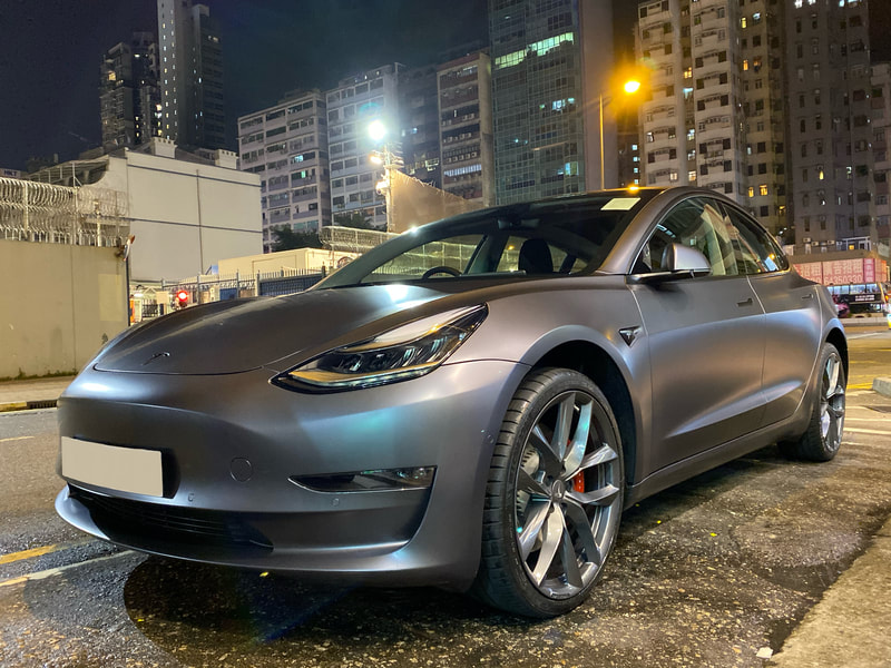 T Sportline TSS Wheels and Tesla Model 3 and 呔鈴