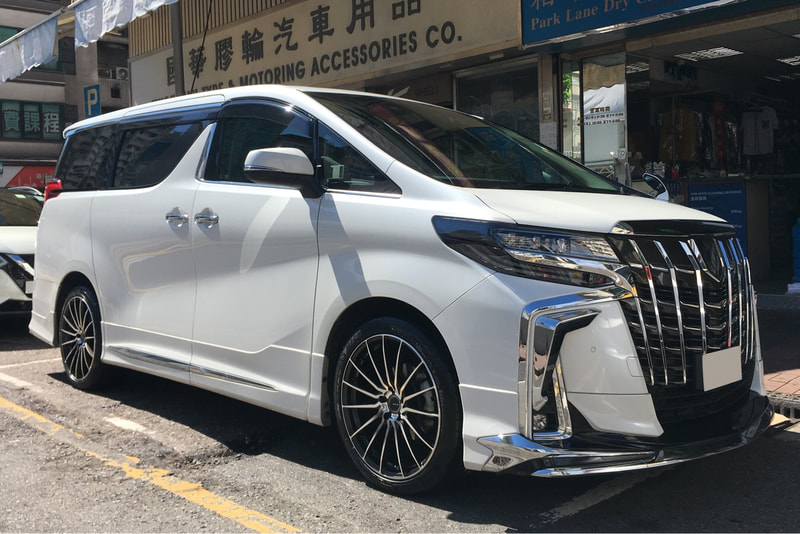 Toyota Alphard and RAYS Waltz Forged A&N15 R/L wheels and wheels hk and 呔鈴