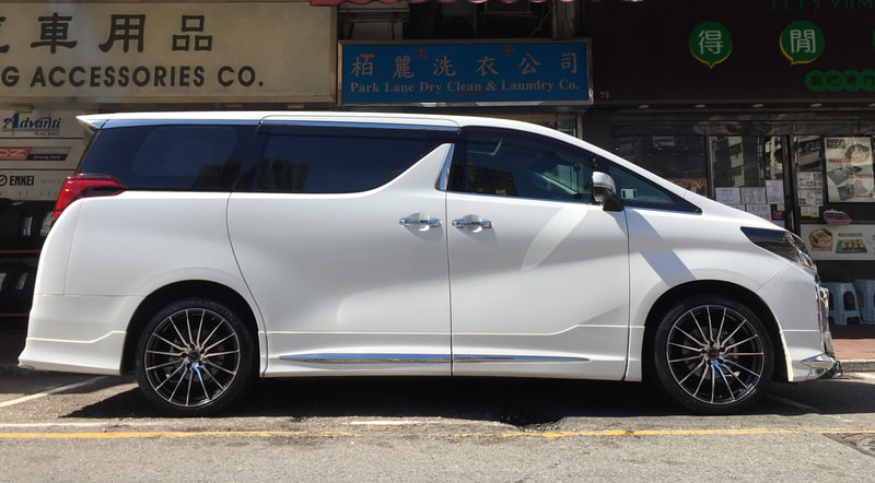 Toyota Alphard and RAYS Waltz Forged A&N15 R/L Wheels and wheels hk and 呔鈴
