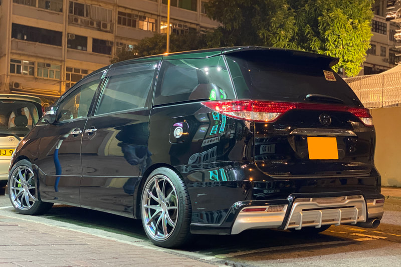 Toyota Estima and RAYS Volk racing Wheels G25 and michelin ps4 tyres and wheels hk and 呔鈴