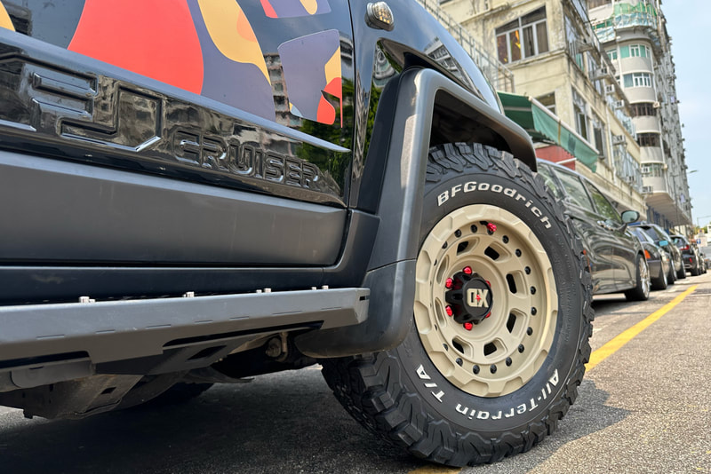 Toyota FJ Cruiser and XD XD861 Storm Wheels and tyre shop hk and BF Goodrich KO2 tyre and offroad wheels hk and tyre shop hk and 輪胎店 and 香港四驅車 and 四驅車