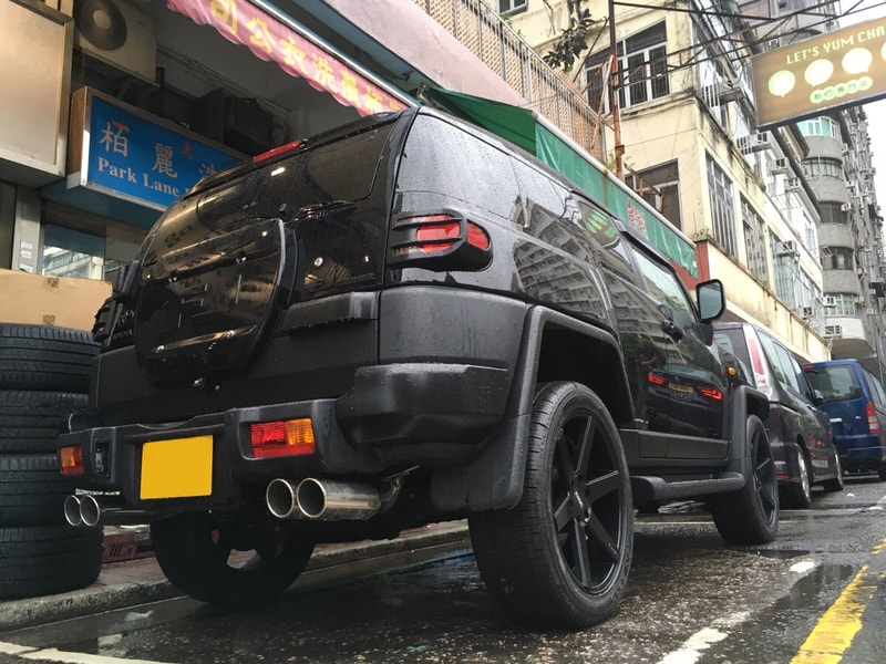 Toyota FJ Cruiser and KMC Wheels 704 and wheels hk and 呔鈴