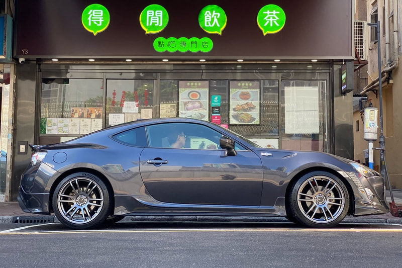 Toyota GT86 and enkei tsp6 Wheels and wheels hk and tyre shop hk and 呔鈴