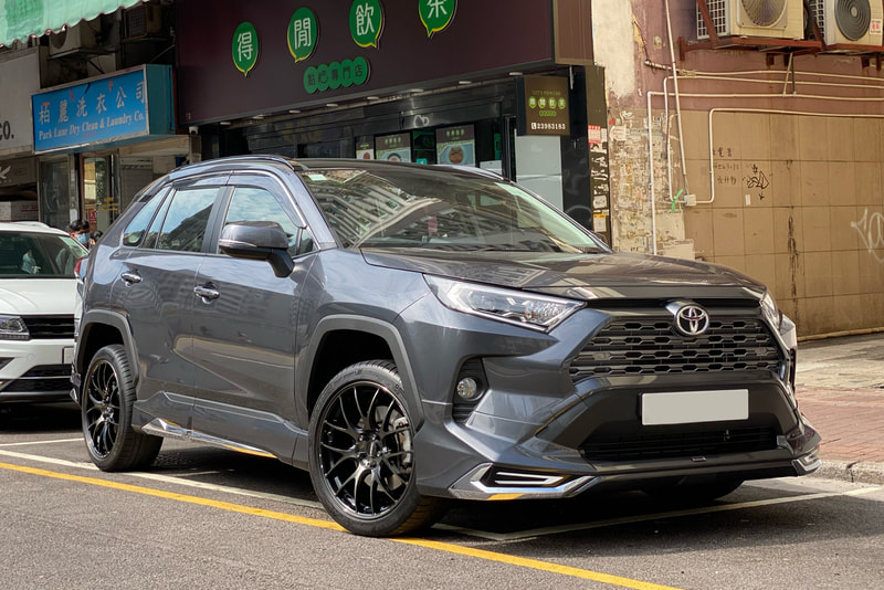 Toyota Rav 4 and Rays g27 wheels and wheels hk and tyre shop hk and 呔鈴