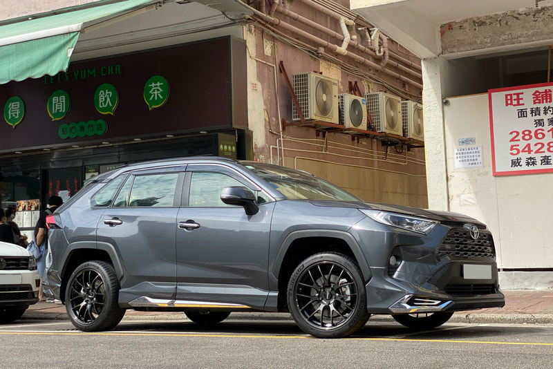 Toyota Rav4 and Rays g27 wheels and wheels hk and tyre shop hk and 呔鈴