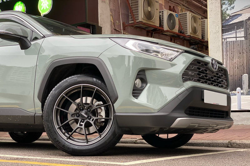 Toyota Rav4 and Rays g025 wheels and wheels hk and tyre shop hk and 呔鈴