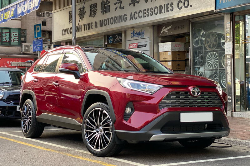 Toyota Rav 4 RAV4 and Rays avventura wheels and wheels hk and tyre shop hk and 呔鈴 and michelin ps4s tyre