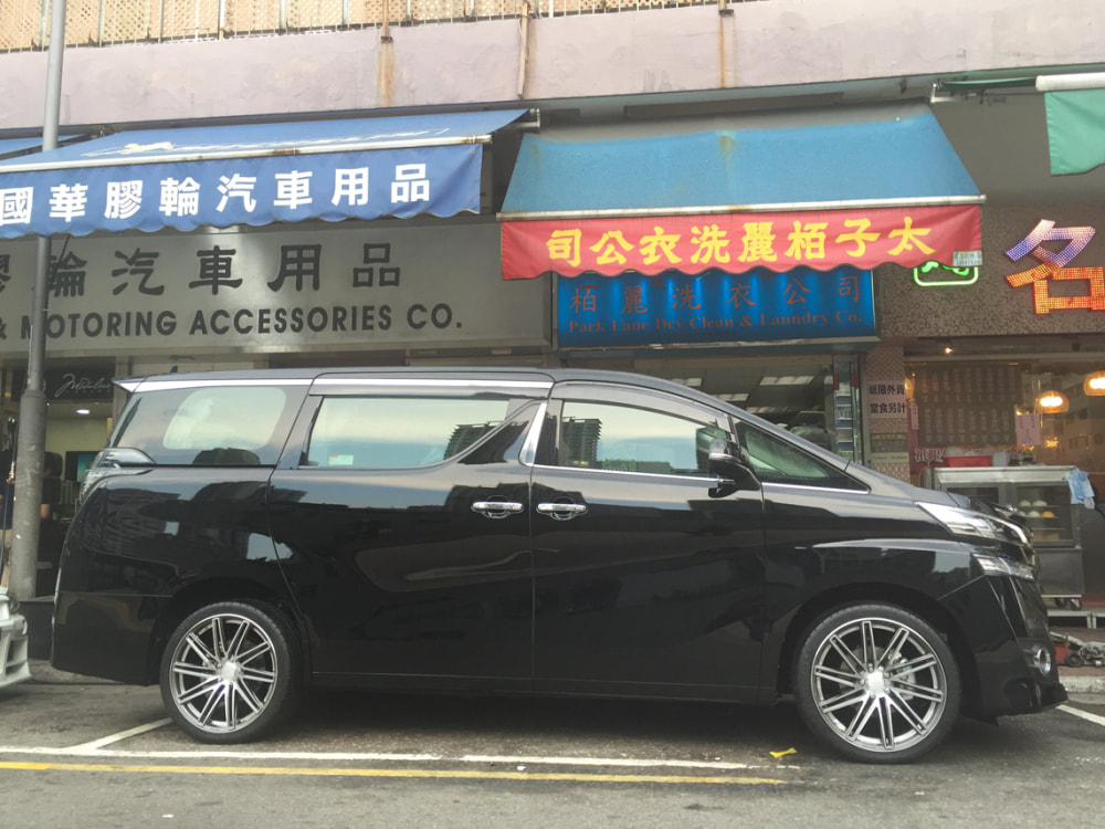 Toyota Vellfire and RAYS VV10S Wheels and wheels hk and 呔鈴