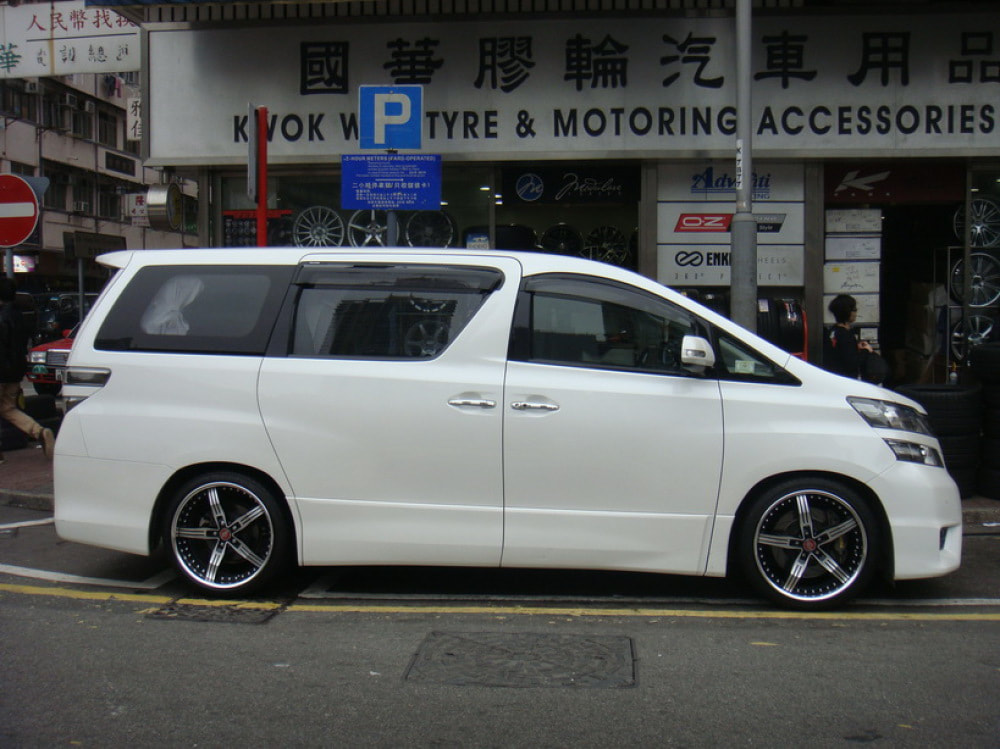 Toyota Vellfire and SSR Vienna VL01 Wheels and wheels hk and 呔鈴