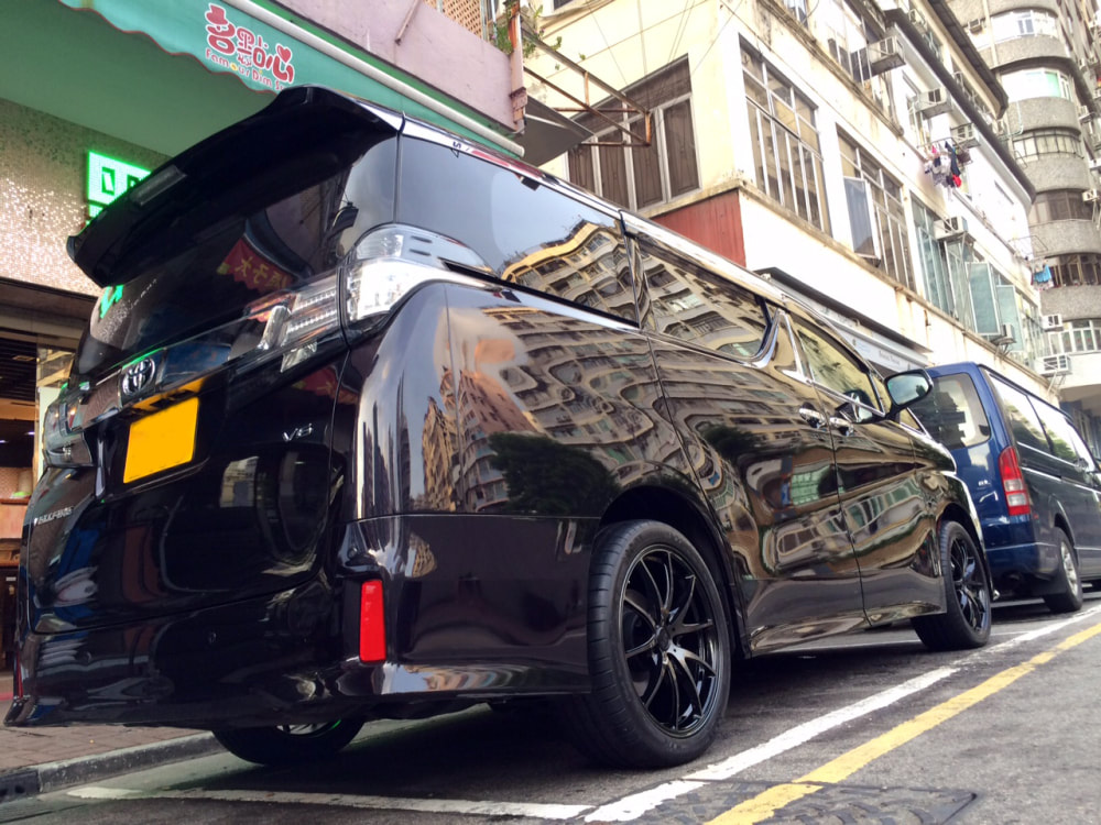 Toyota Vellfire and RAYS Volk Racing G25 Wheels and wheels hk and 呔鈴
