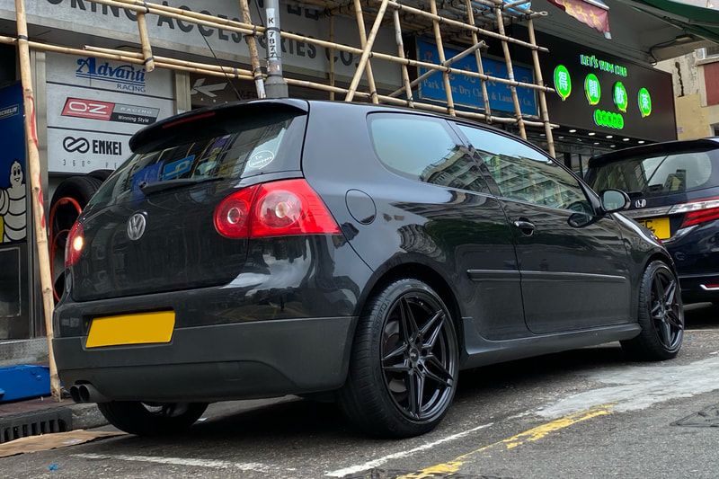 Volkswagen Golf GTI MKV and Advanti Racing N923 Wheels and wheels hk and tyre shop and 呔鈴